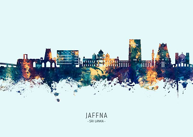 Jaffna Sri Lanka Skyline