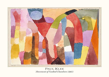 Paul Klee Movement of Vaulted Chambers 1915