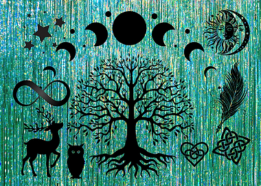 Tree of Life with Symbols