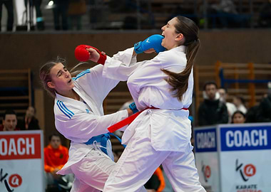 Karate Match Action