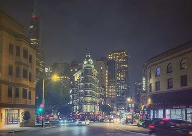 San Francisco Night Scene