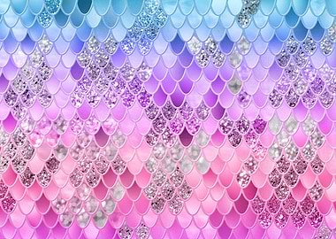 Summer Unicorn Mermaid Scales 1