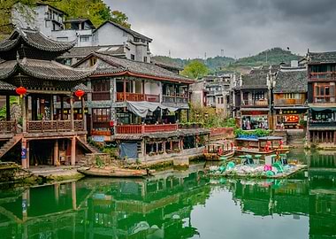 Waterfront Village in China