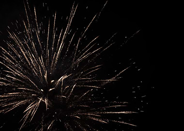 Golden Firework Glam 1