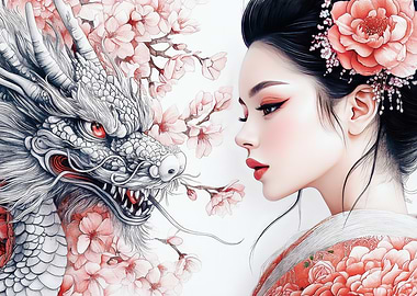 Dragon & Geisha