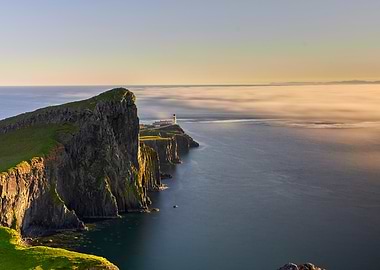 Lighthouse on a Cliff