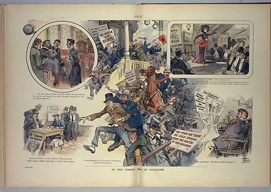 Socialist Revolution Cartoon