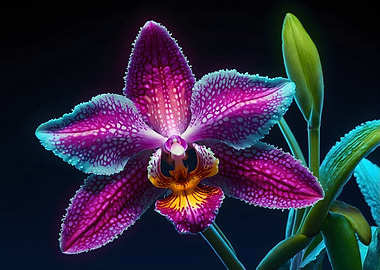 Orchid Flower Close-Up