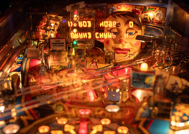 Vintage Pinball Machine