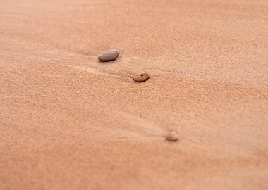 Stones on Sand