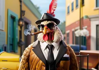 Mobster Rooster