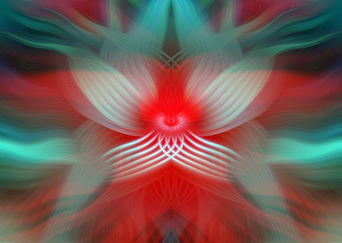 Abstract Flower Design