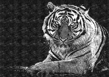 Tiger Sketch