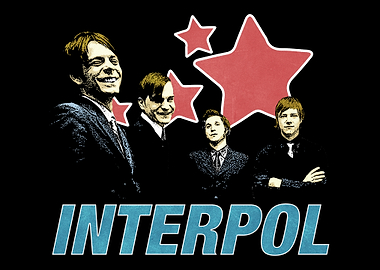 Interpol Band Poster