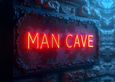 Man Cave Neon Sign