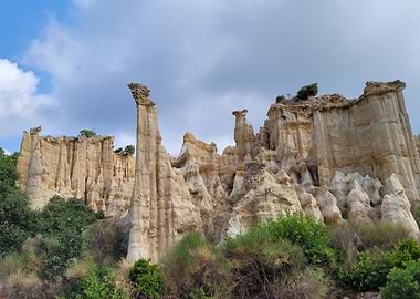 Eroded Rock Formations