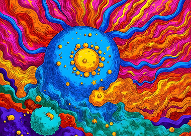 Psychedelic Space Art
