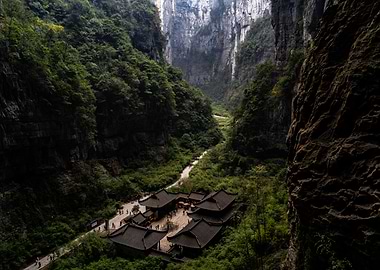 Wulong Karst Hidden Temple Valley