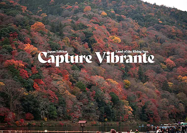 Japan Autumn Landscape