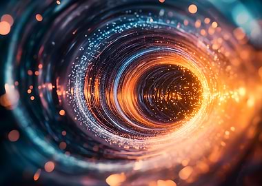 Abstract Vortex of Light