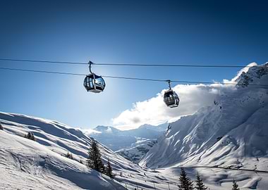 Ski Resort Gondola