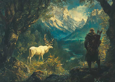 Hunter and the Stag