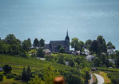 Ullensvang church in Hardanger