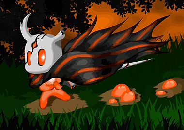 Hollow Knight in Forest