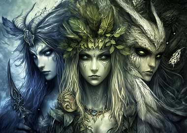 Three Sisters of Nature