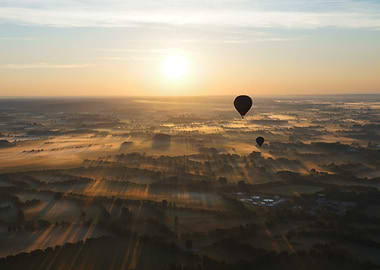 Sunrise Hot Air Balloons