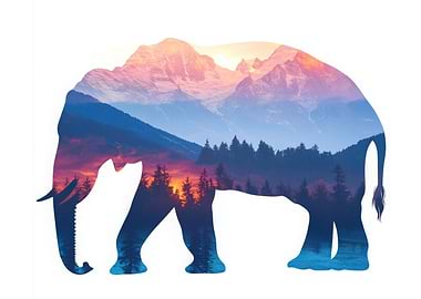 Elephant Mountain Sunset