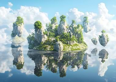 Floating Islands Landscape