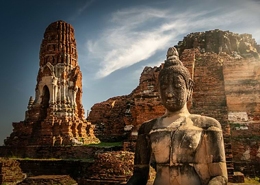 Ancient Buddha Statue