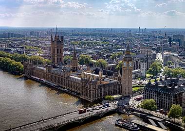 London Skyline with Big Ben