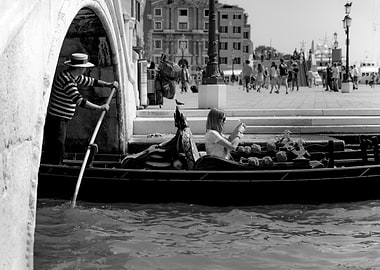 Venice Gondola and Gondolier