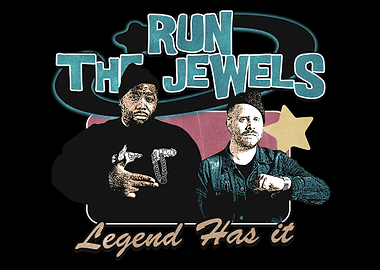 Run The Jewels Retro Design