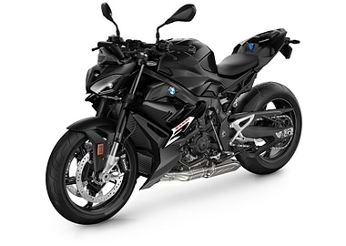 Black BMW Motorcycle