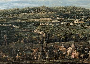 Italian Landscape with Figures