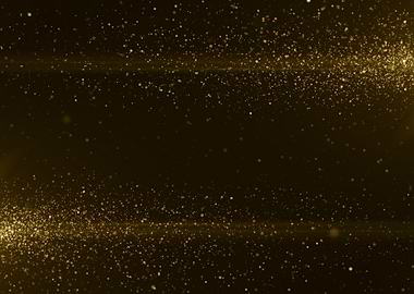 Golden Dust Particles