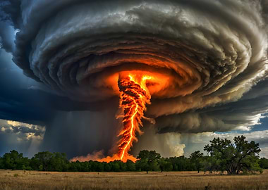 Fiery Tornado