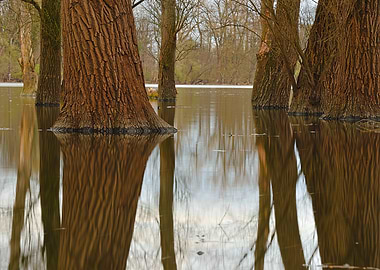 Flooded Forest Trees