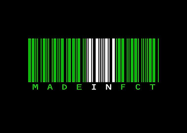 Barcode Art - Made In Fct