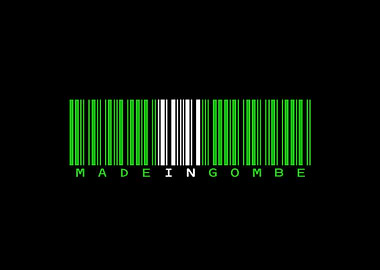 Barcode Design - Made in Gombe
