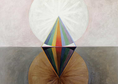 Group IX,SUW No. 12, The Swan - Hilma af Klimt