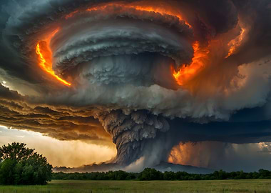 Fiery Tornado