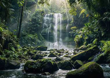 Jungle Waterfall