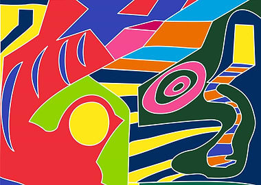 Abstract Geometric Art