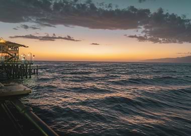 Sunset Pier View