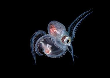 Juvenile Blanket Octopus