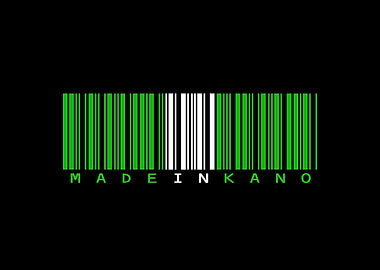 Made in Kano Barcode